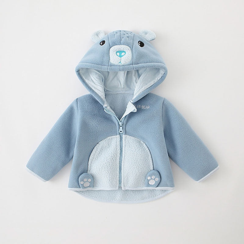 Fleece Hoodies Coat